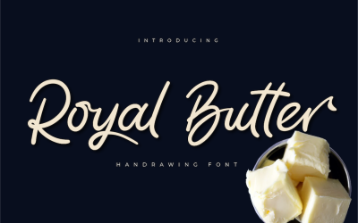 Royal Butter Lettertype