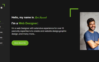 Atlas- Сreative Portfolio Html Theme Website Template Weboldal sablon 167223