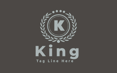 Koning Logo sjabloon
