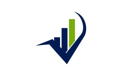 Szablon Logo weryfikacji znaku wyboru firmy