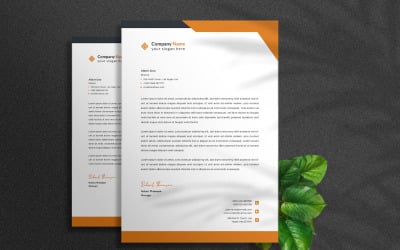 Free Business Letterhead - Corporate Identity Template