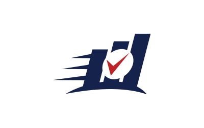 Speed Business Solution Service Logo Template