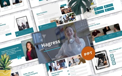 Hagress-坚定的Powerpoint