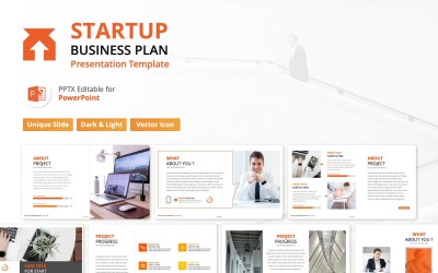 Startup Business Plan PowerPoint-Präsentation