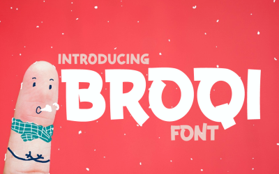 Broqi | Playful font
