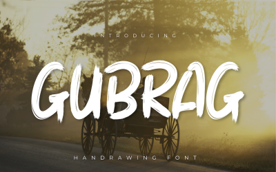 Gubrag Font
