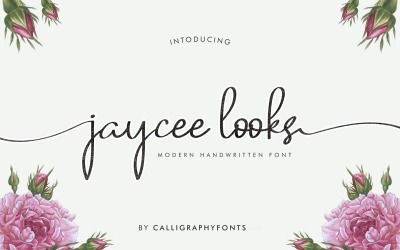 Jaycee Ser Handwriting Font