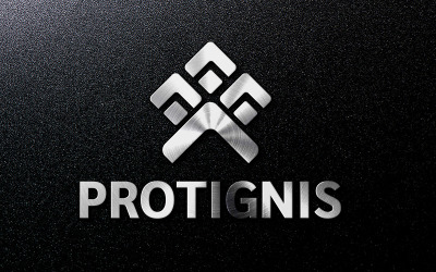 Modello di logo di Protignis