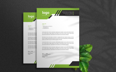 Letterhead Design Template for Business Corporate Identity