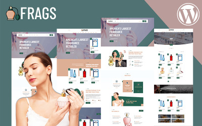 Fragz | Perfume and Cosmetics Store WooCommerce Theme Tema WooCommerce №170491