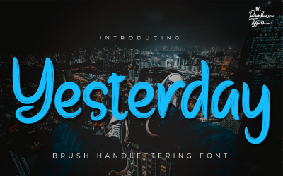 Yesterday Font