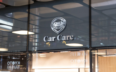 Bilaffär logotyp mall
