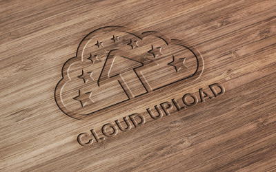 Cloud Service Logo Vorlage