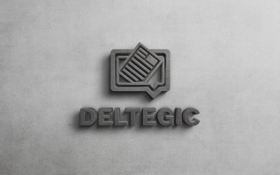 Modèle de logo Deltegic
