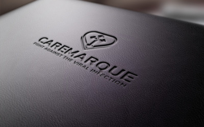 Modello di logo Caremarque