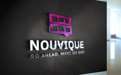 Modelo de logotipo Nouvique