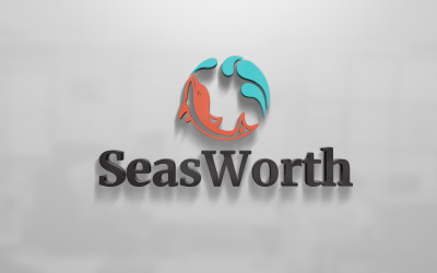 Plantilla de logotipo de Seasworth