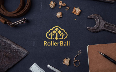 Rollerball Logo Template