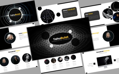 TahuBulat - Kreatív üzleti Powerpoint sablon