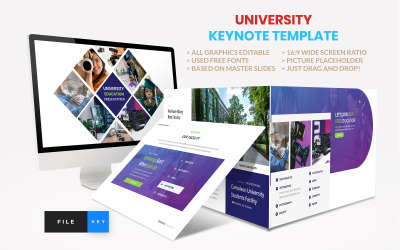 Universität - Education College - Keynote-Vorlage