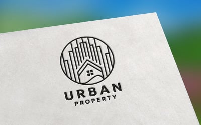 Urban Property Real Estate Logo template