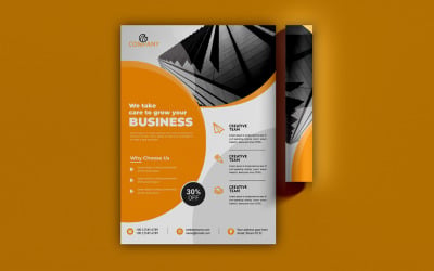 Brochure commerciale créative - Modèle d&amp;#39;identité d&amp;#39;entreprise