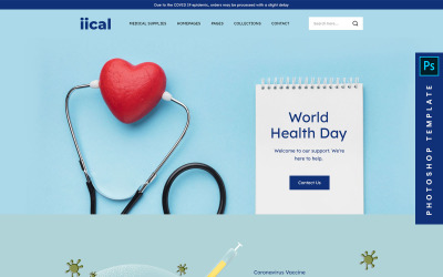 Iical-Medical PSD Template