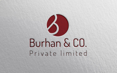 B Logo template