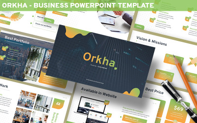 Orkha - Business Powerpoint-Vorlage