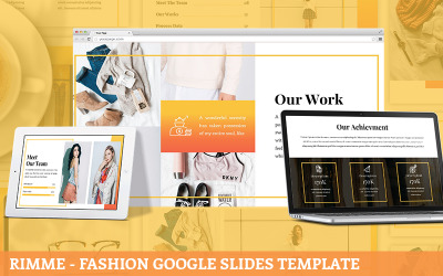 Rimme - modelo de Powerpoint de moda