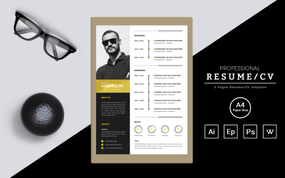 Smith Andirson - CV Design For a Web Developer Printable Resume Templates #171018