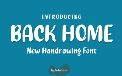Back Home Font