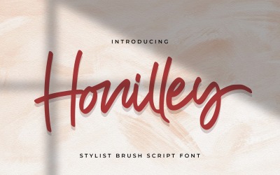 Honilley - Handskrivet typsnitt