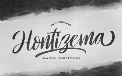 Hontizema - Carattere scritto a mano