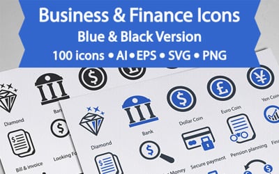Business and Finance Icons