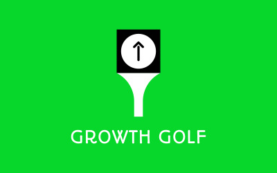 Golf omhoog Logo