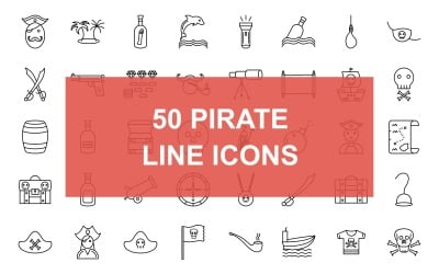 50 иконок пиратской линии назад