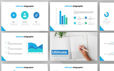 Modello PowerPoint di Ultimate Business Infographic