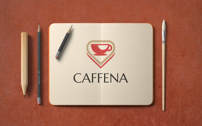 Caffena Logotypdesign
