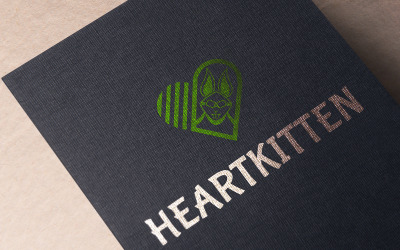 Heartkitten Logo Tasarımı