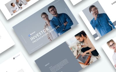 Plantilla PowerPoint de presentación gratuita para inversores