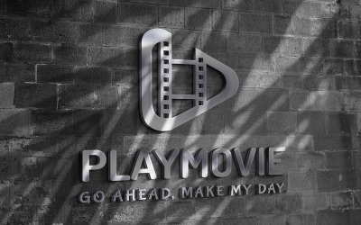 Playmovie Logo Design