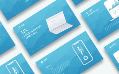 Présentation UX gratuite - Modèle Keynote
