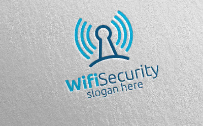 Logotipo de segurança Wifi