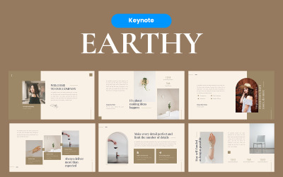 Earthy Elegant - Keynote şablonu