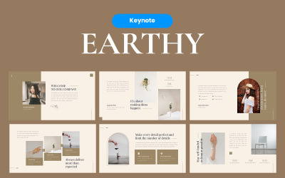 Earthy Elegant - Keynote-Vorlage