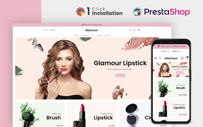 Glamour Cosmetics PrestaShop Teması