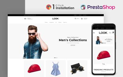 Guarda il tema PrestaShop del negozio di moda