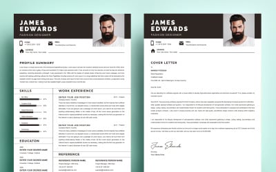 James Edwards - CV de créateur de mode