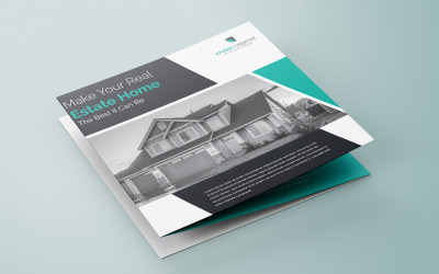 Free Modern and Creative Bifold Brochure - Corporate Identity Template